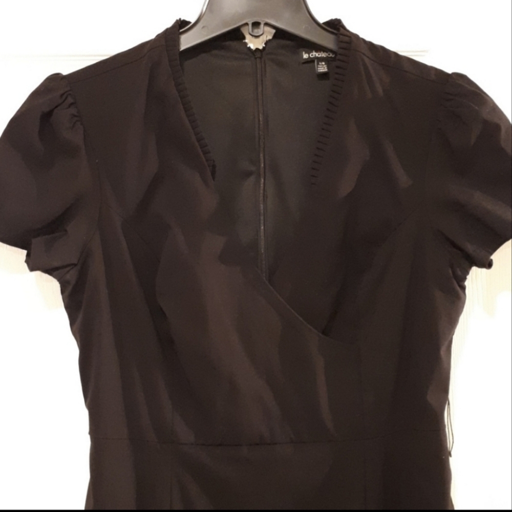 Lechteau Black Dress